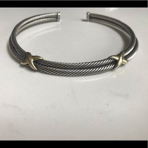 David Yurman Vintage Double X Choker
